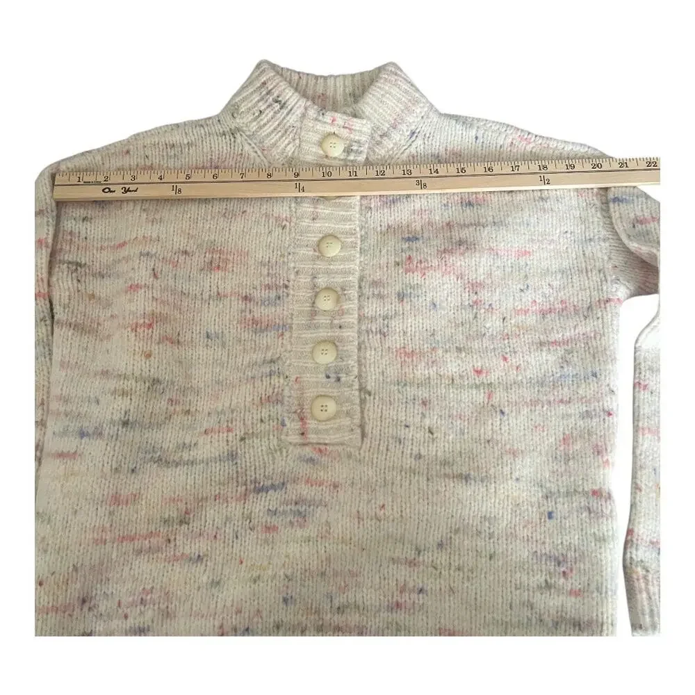La Maille Sezane Luc Pullover Sweater Ercu Multi Colored Jumper Size XXS - Picture 6 of 12